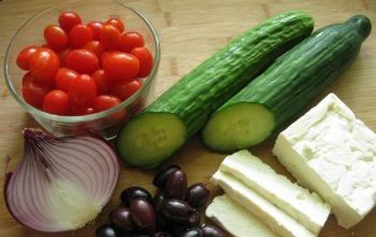 Grčka salata, klasični recept (5 neobičnih recepata za grčku salatu korak po korak)
