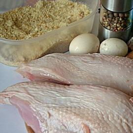 Chicken Kiev: classic step-by-step recipe